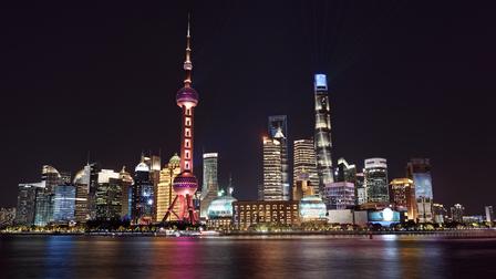 浦东城市夜景
